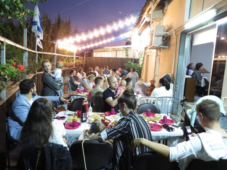Celebrating the Fall Fests at “Netzer HaGalil” – the daughter congregation of “Return to Zion”